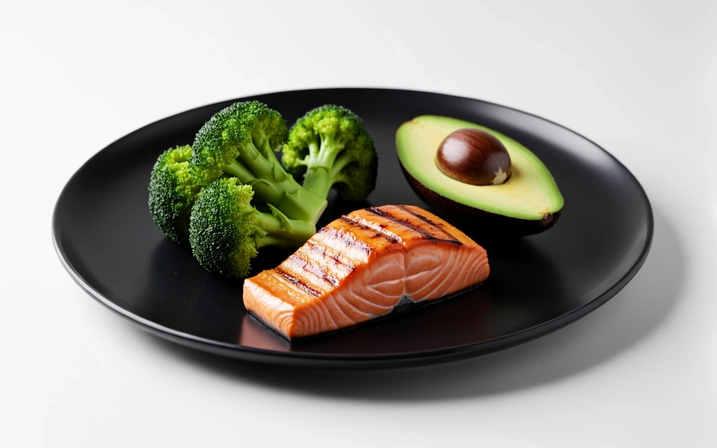 Gezonde maaltijd voor mannen